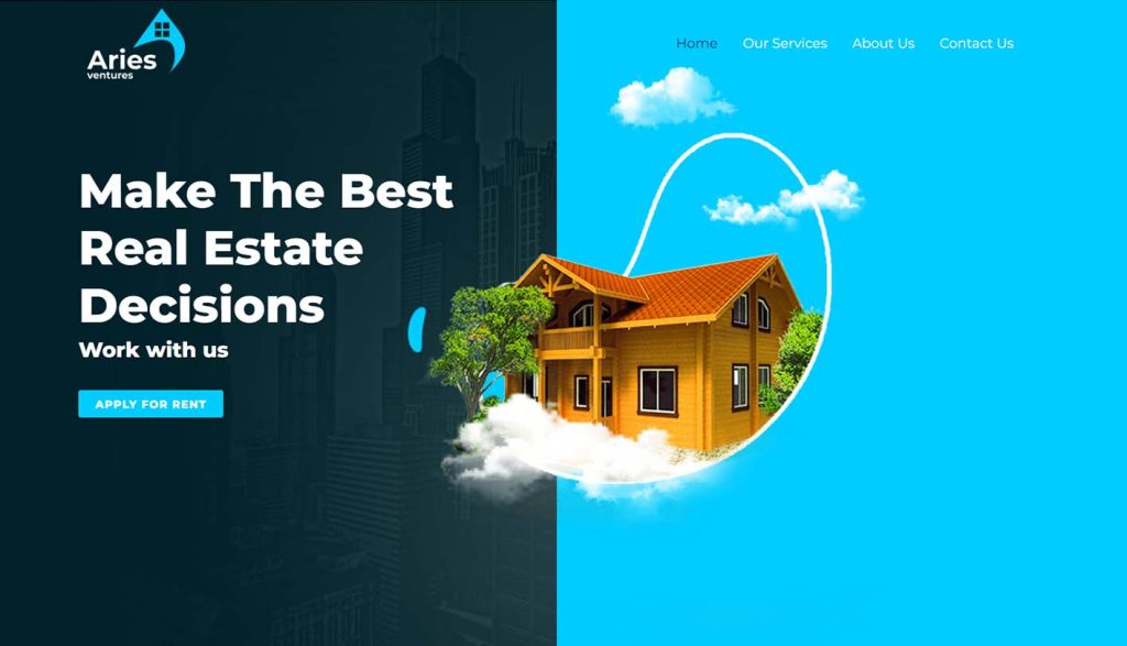 Aries Ventures Website
