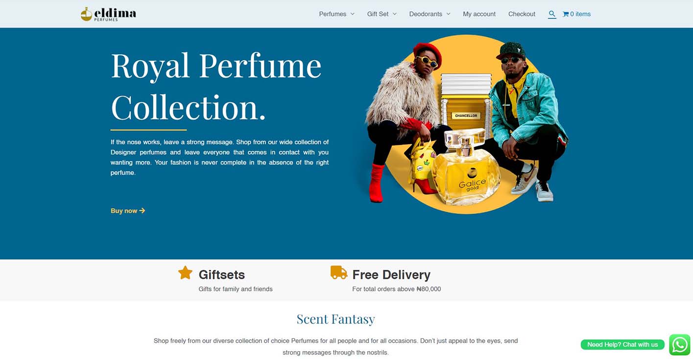 Eldima Nigeria Website